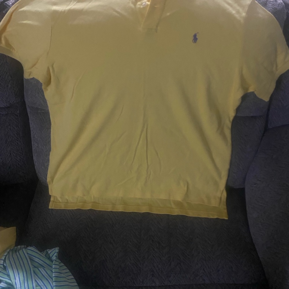 Polo by Ralph Lauren Men's Yellow Shirt